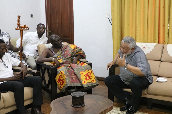 Ghanaians must assist government to improve sanitation - Rawlings