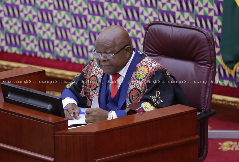 Parliament donates GH₵200,000 to COVID-19 Fund, Speaker gives half of his three month salary 