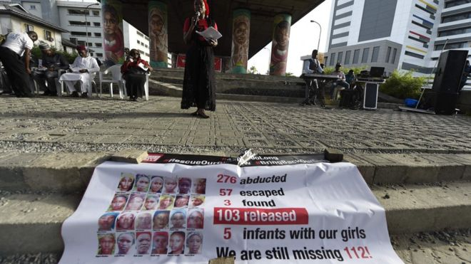 112 of the 276 Chibok schoolgirls who were abducted in 2014 are still missing