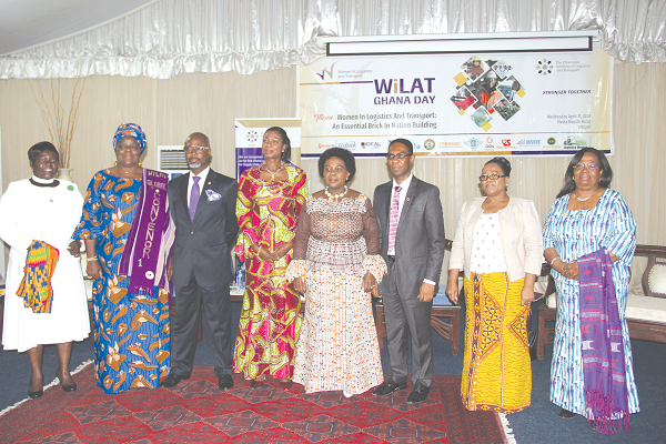 Dignitaries after the conference. Picture: EDNA ADU-SERWAA