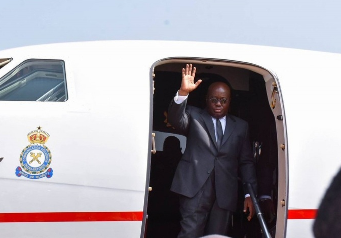 Akufo-Addo leaves Ghana for Commonwealth meeting in London