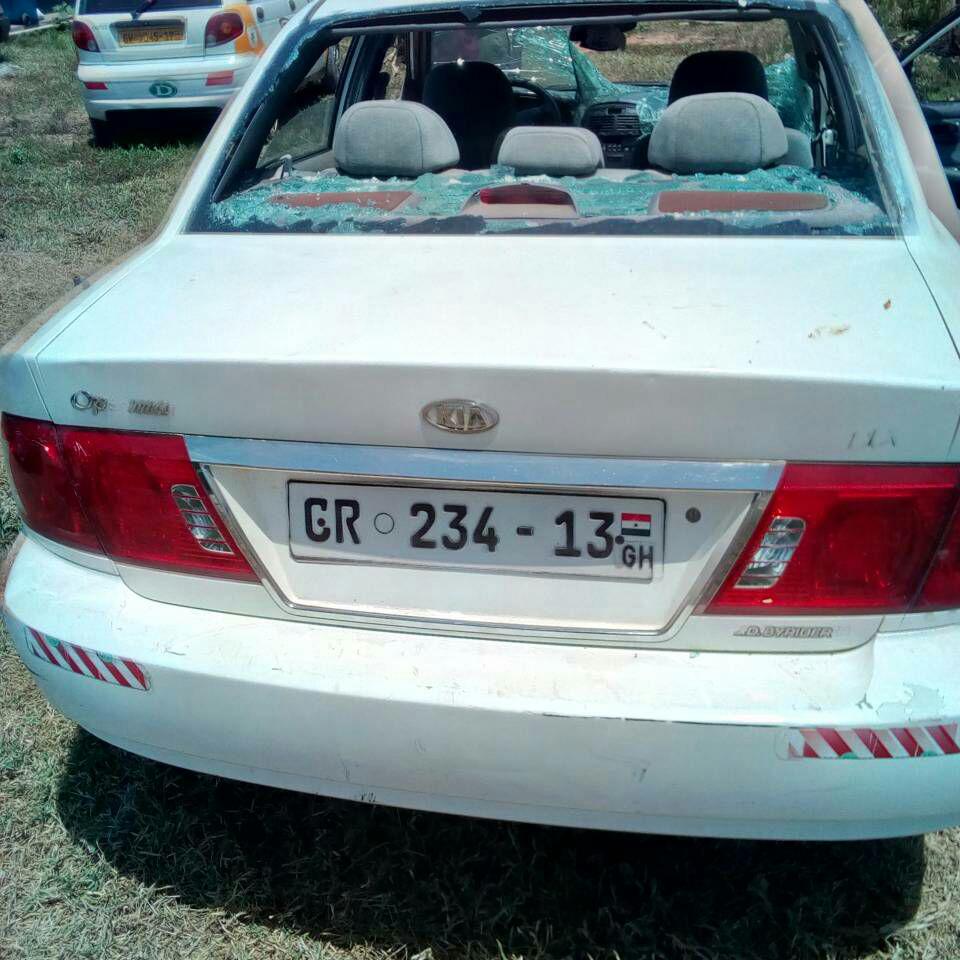The car in which the children were found