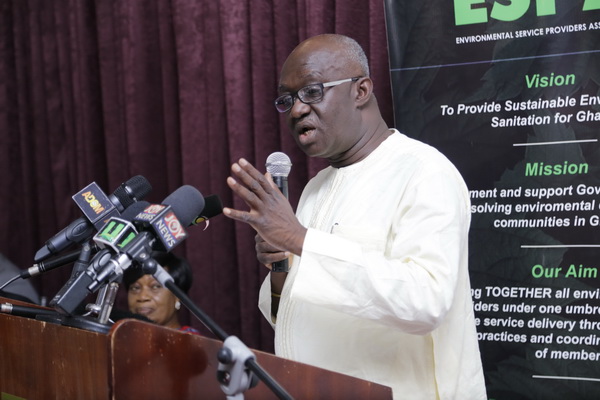 Minister of Sanitation, Joseph Adda
