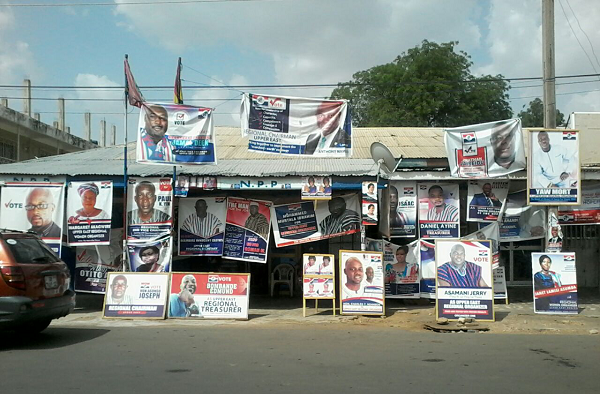 Upper East NPP contestants in heated campaign