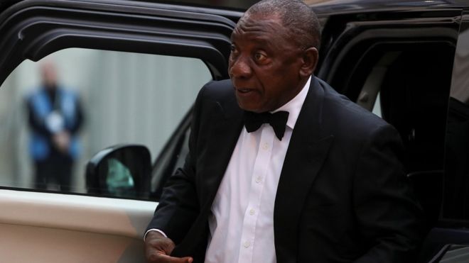 Cyril Ramaphosa has been attending the Commonwealth Heads of Government Meeting in London