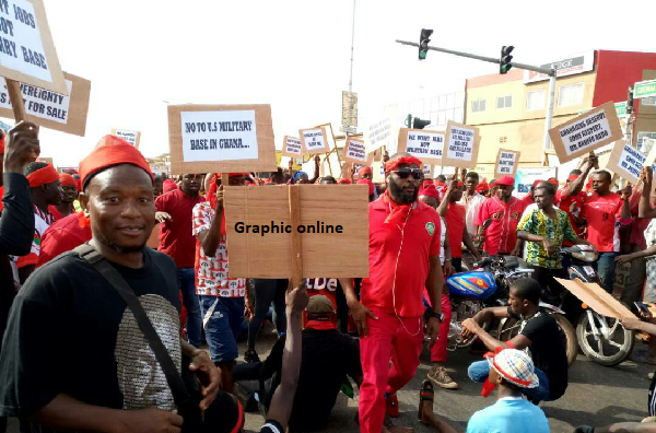 Some of the demonstrators 