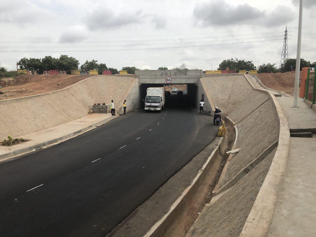 New road to fix East Legon - Spintex traffic congestion opens (PHOTOS)
