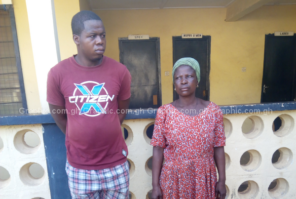 The suspects, John Dabuo and Biiana Dabuo 