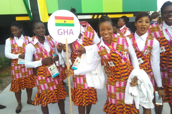 Take a peek at Ghana's kente costume for the opening ceremony