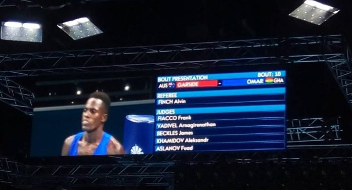 2018 Commonwealth Games: Omar, Kwesi-Quartey suffer unanimous decision losses in boxing