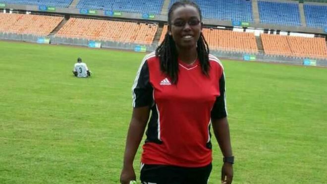 Grace Nyinawumuntu, a former national coach