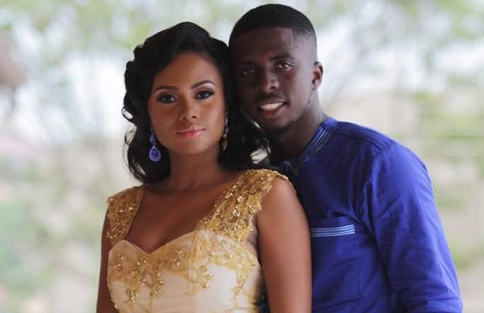 Chantelle Asante traditional white wedding