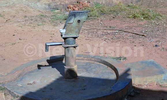 One of the boreholes that was dismantled. (Credit: Benedict Okethwengu)
