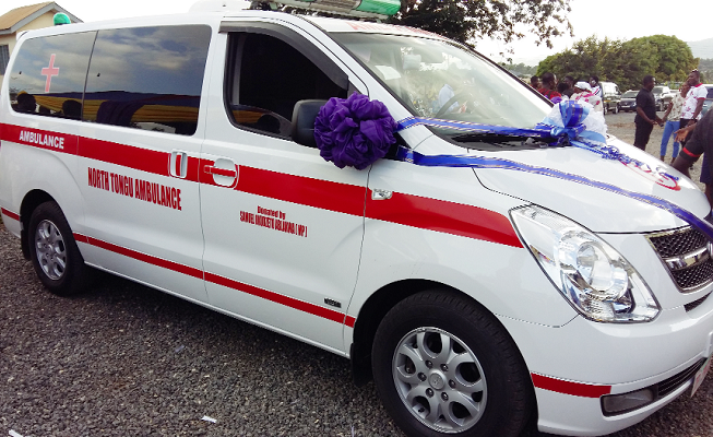 The ambulance 