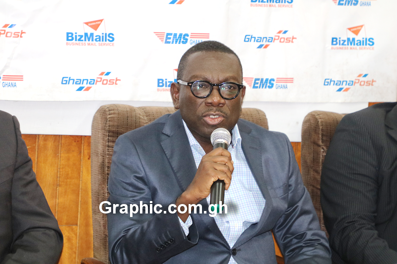 Mr James Kwofie, Managing Director of the Ghana Post Company Limited