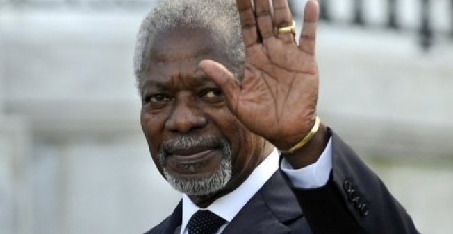 Kofi Annan's remains