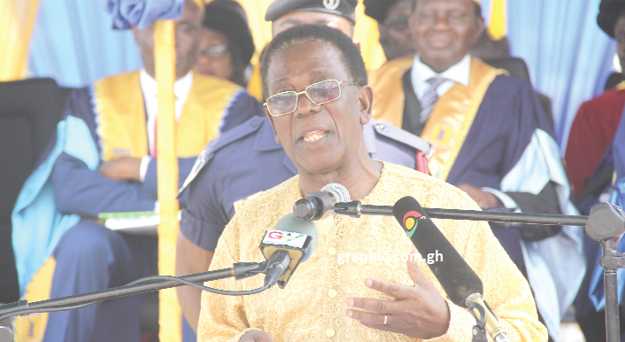 Professor Kwesi Yankah, the Minister of State in charge of Tertiary Education 
