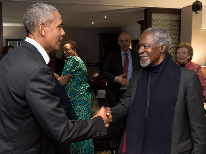 Obama pays tribute to Kofi Annan