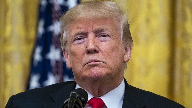 US President Donald Trump