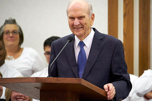 Russell M Nelson says the faith should only be referred to by its full, 11-syllable name