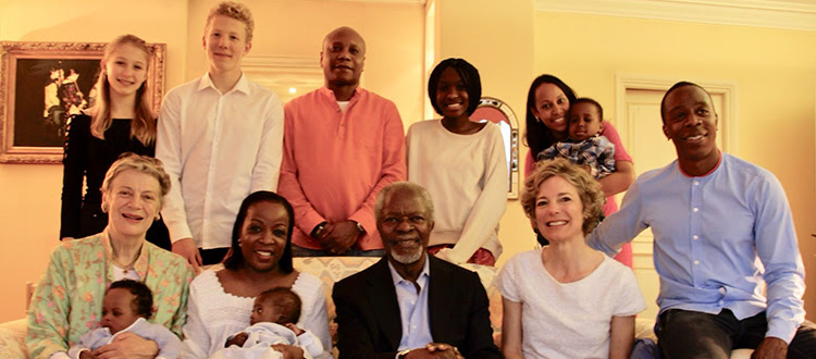 Kofi Annan's family