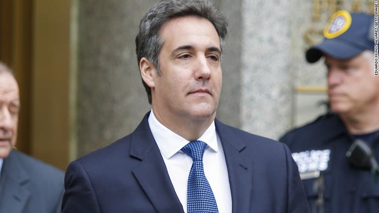 Michael Cohen, US President Donald Trump's former lawyer 