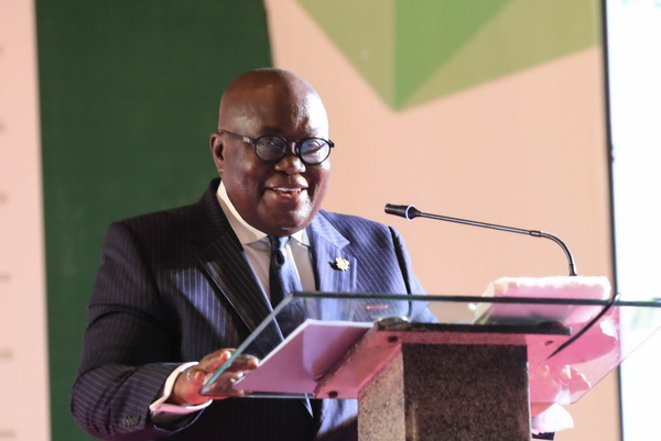 President Akufo-Addo speaking at the 58th Annual General Conference of the Nigerian Bar Association