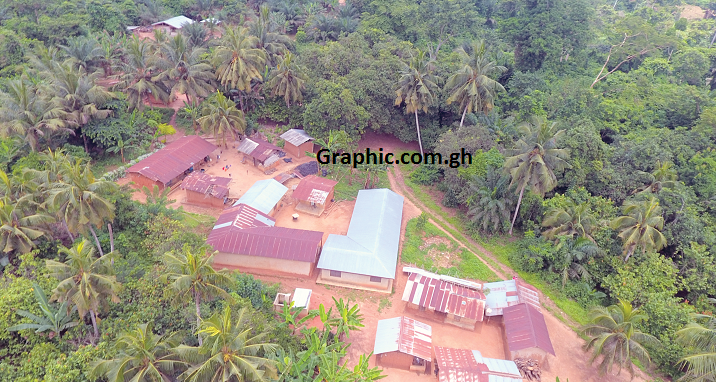 Aerial view of Koti Ye Aboa