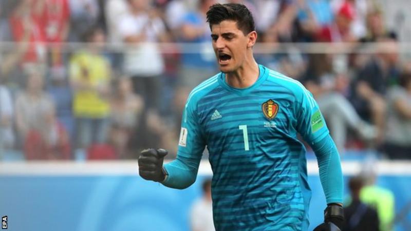 Courtois was named best goalkeeper at the World Cup in Russia following his performances for Belgium