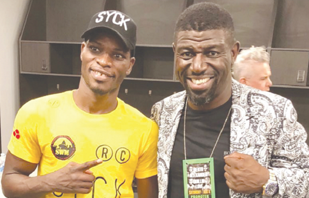 Commey makes quick work of Cruz