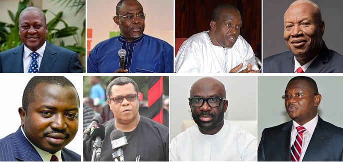 The 8 NDC presidential aspirants ready for battle