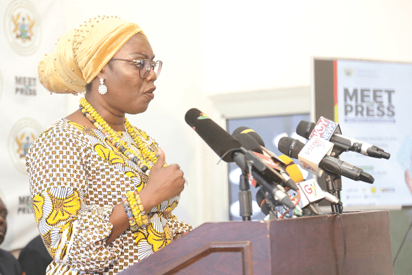 Minister of Communications, Mrs Ursula Owusu-Ekuful