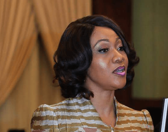 Chairperson of the Electoral Commission, Mrs Jean Adukwei Mensa