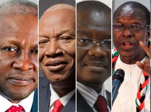 Mahama, Bagbin, Alabi and Sly file nominations forms 