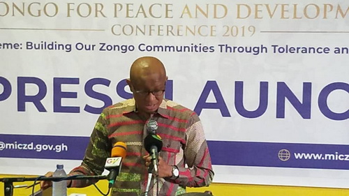 Dr. Mustapha Abdul Hamid, Minister of Inner City and Zongo Development
