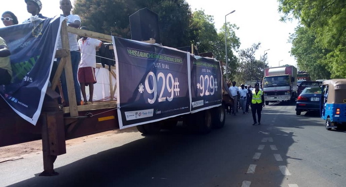 Wa NHIS mark anniversary with float
