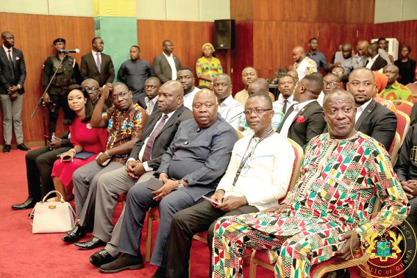 A section of media personnel at the event