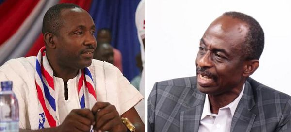 John Boadu — NPP General Secretary and Aseidu Nketia — NDC General Secretary