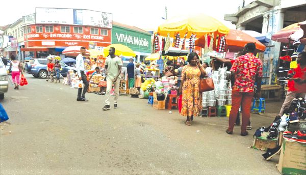 The story is no different in Kumasi as traders wait patiently for the market to pick up