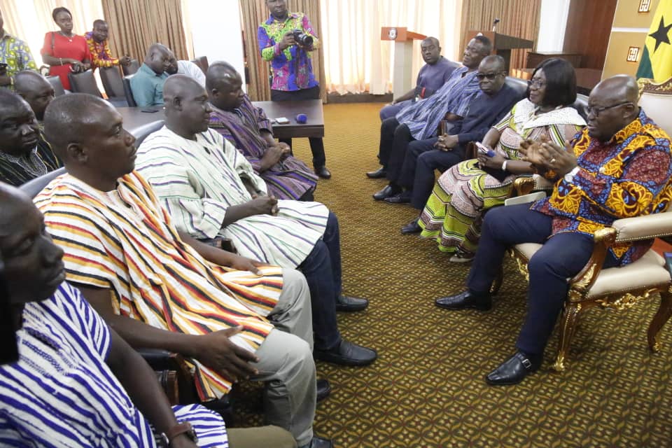 Dagbon chiefs meet Akufo-Addo over Yaa Naas funeral at Jubilee House
