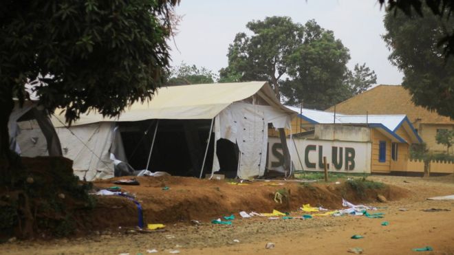 DR Congo election: Protesters attack Ebola centre in Beni