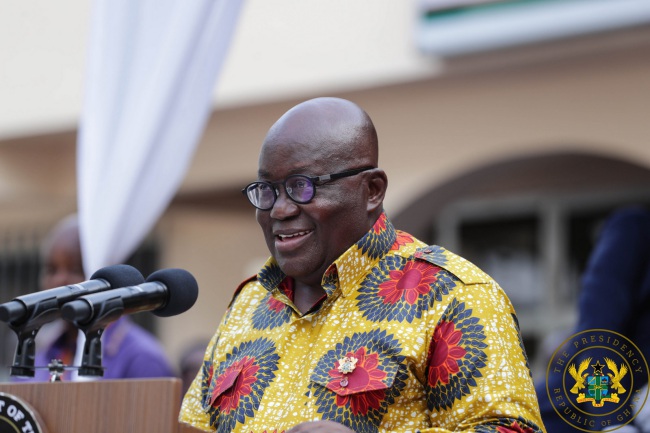 Akufo-addo donates November salary to Korle-Bu Accident Centre and Burns Unit Fund