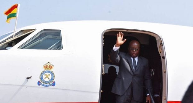 Akufo-Addo leaves for Japan on 3-day official visit