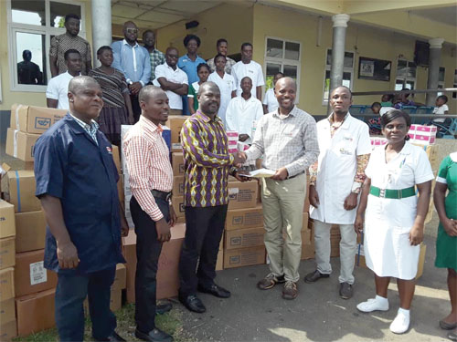 Ernest Chemists supports Kwahu Govt Hospital