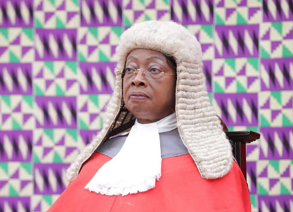 Justice Sophia Akuffo —  Chief Justice