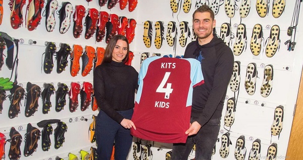Clarets striker Sam Vokes