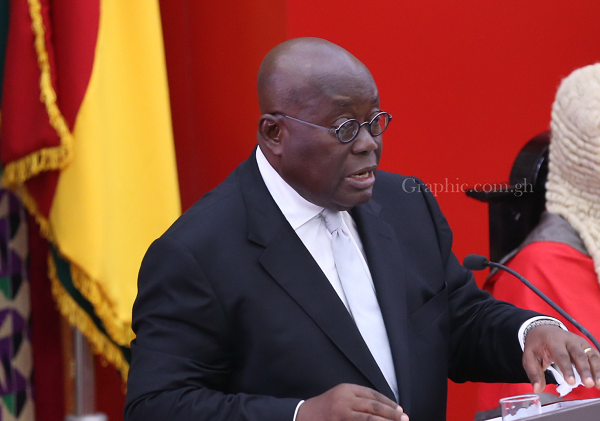 Flashback: President Akufo-Addo delivered his first State of the Nation Address on February 21, 2017 