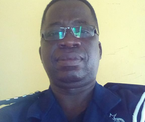 One of the arrested police officers,Chief Inspector Kennedy Kwame Nyantey, whose son was convicted for robbery