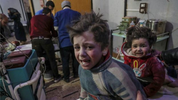  Children have been hurt in the latest bombing 