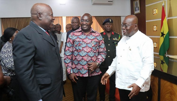 Akufo-Addo swears in Amidu as Special Prosecutor